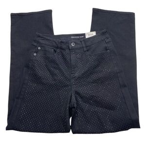 IncDenim Women's Jeans Size 8/29 Deep Black Glam Outpost 733001756064